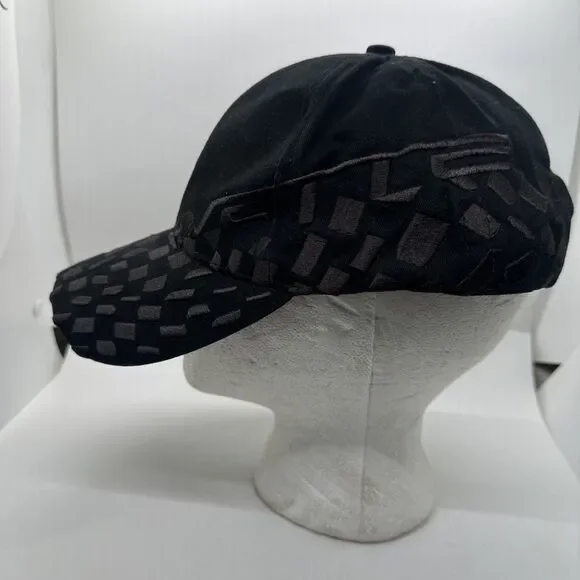 Rare GM Chevrolet Corvette C6 Offical Embroidered Black Hat Strap Back